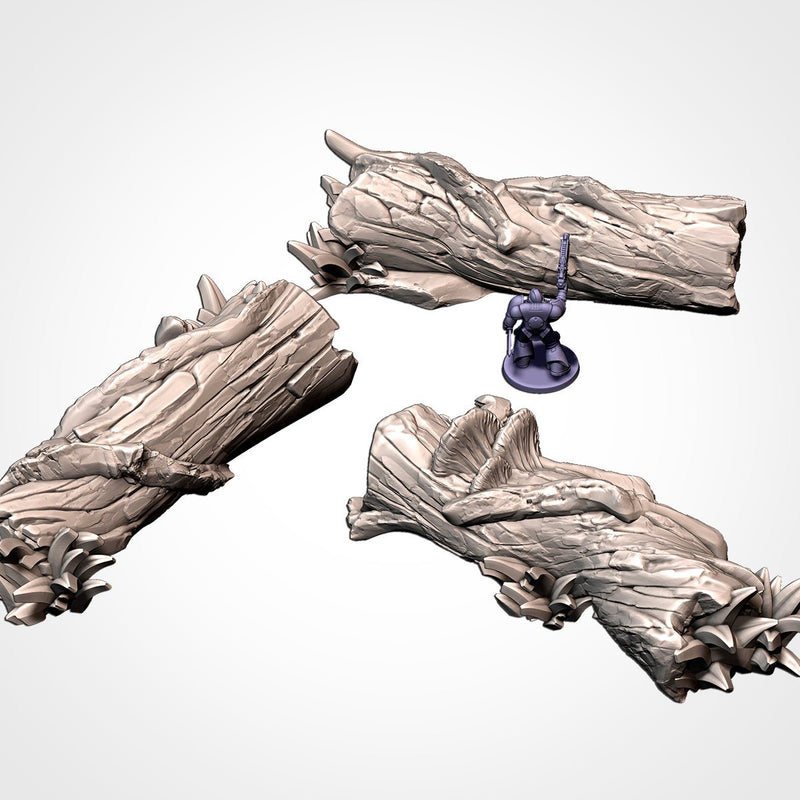 Modular Giant Trees 3D printed terrain view 10