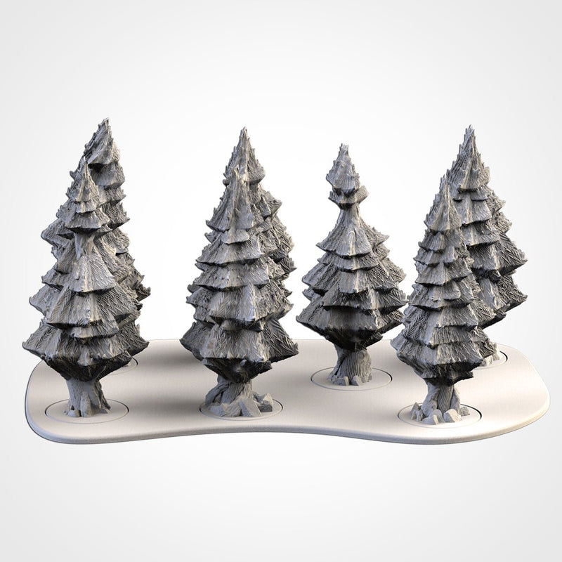 Classic Forests 3D printed terrain view 10