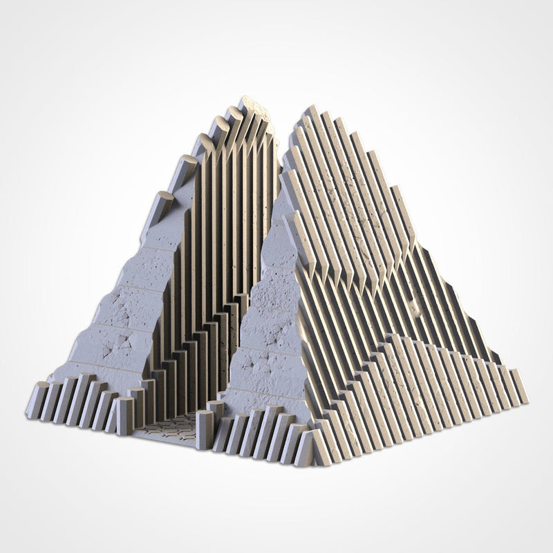 Cult Buildings 3D printed terrain view 10