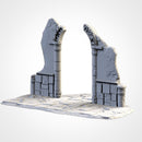 Ancient Civilization 3D printed terrain view 10