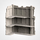 City Ruins WTC Set 01 3D printed terrain view 10