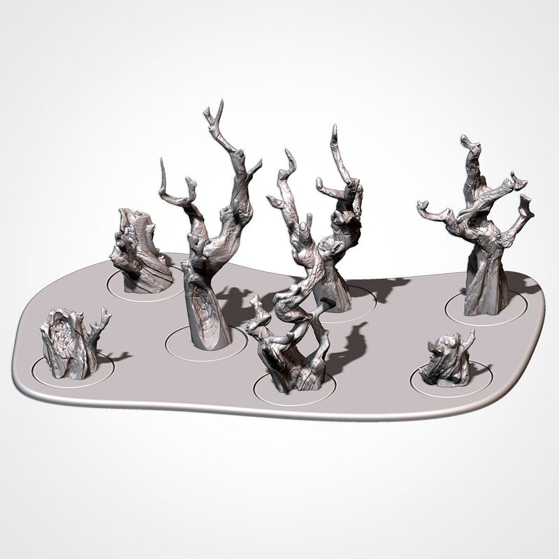 Dead Forests 3D printed terrain view 10