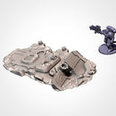 Crashed Tanks 3D printed terrain view 10