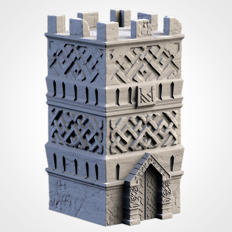 Dwarf Constructions 3D printed terrain view 10