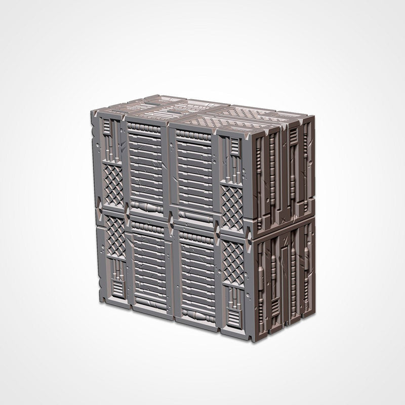 WTC Foldable Sovietic Set 3D printed terrain view 10