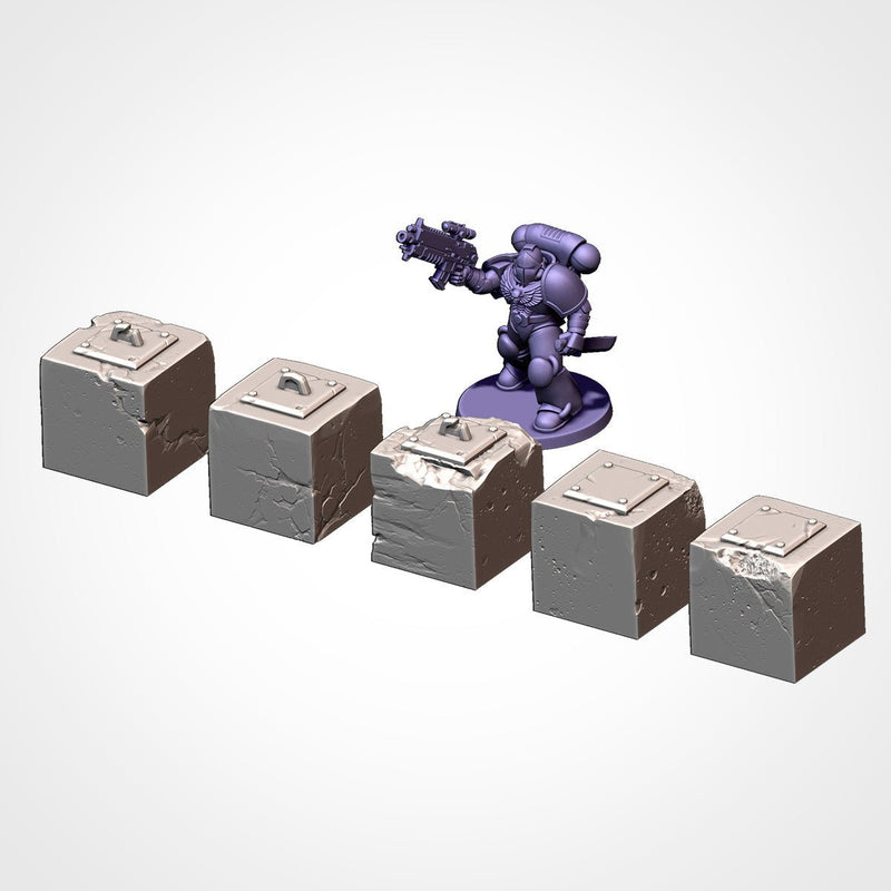 Obstacles Of War 3D printed terrain view 10