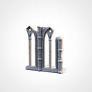 Cathedral Ruins 01 3D printed terrain view 10