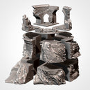 Ruins On The Mountain 3D printed terrain view 10