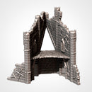 Cursed Fortress 3D printed terrain view 10