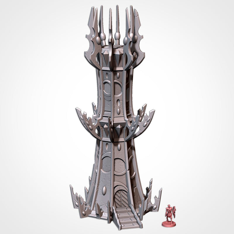 Village Of The Dark Elves 3D printed terrain view 10