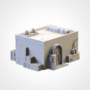 Desert Buildings 02 3D printed terrain view 10