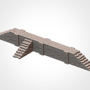 Modular Civilization 3D printed terrain view 10