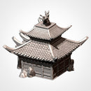 Oriental Buildings 3D printed terrain view 10