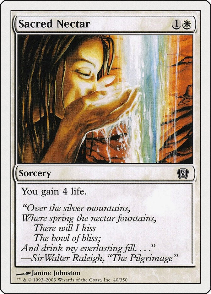 Sacred Nectar (40) [8ED]