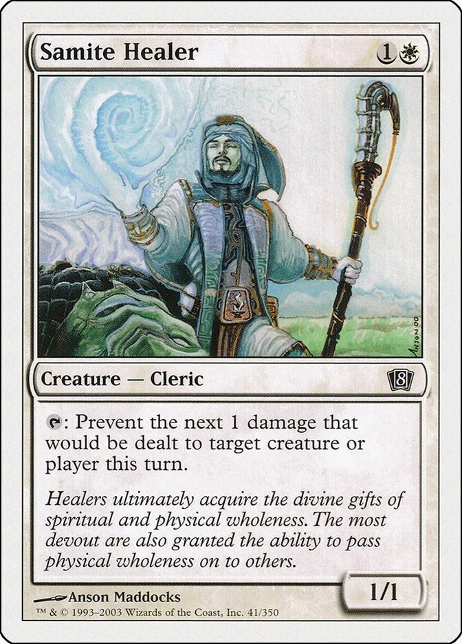 Samite Healer (41) [8ED]
