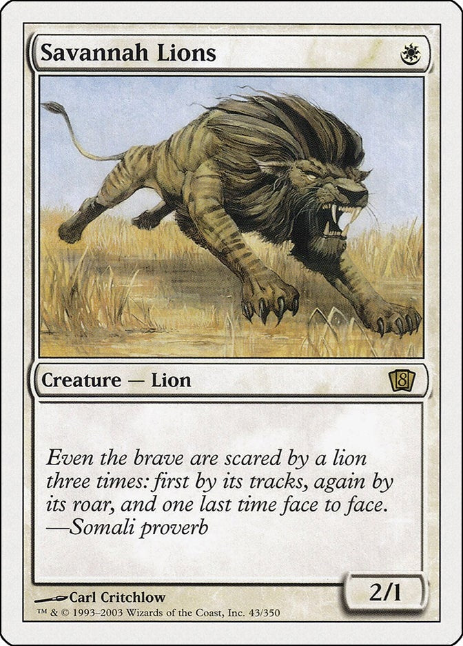 Savannah Lions (43) [8ED]