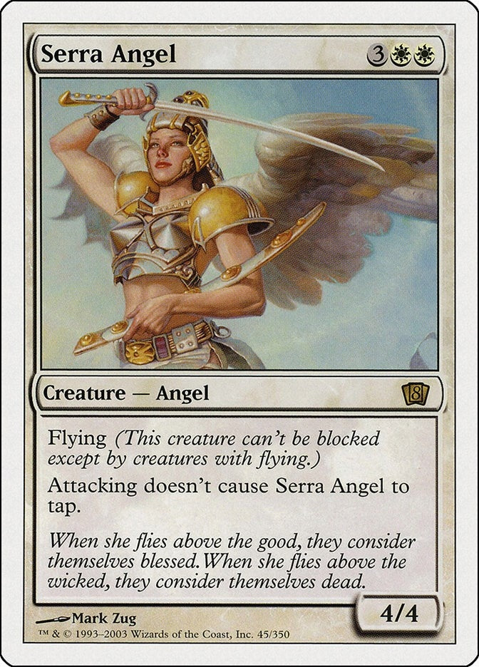 Serra Angel (45) [8ED]