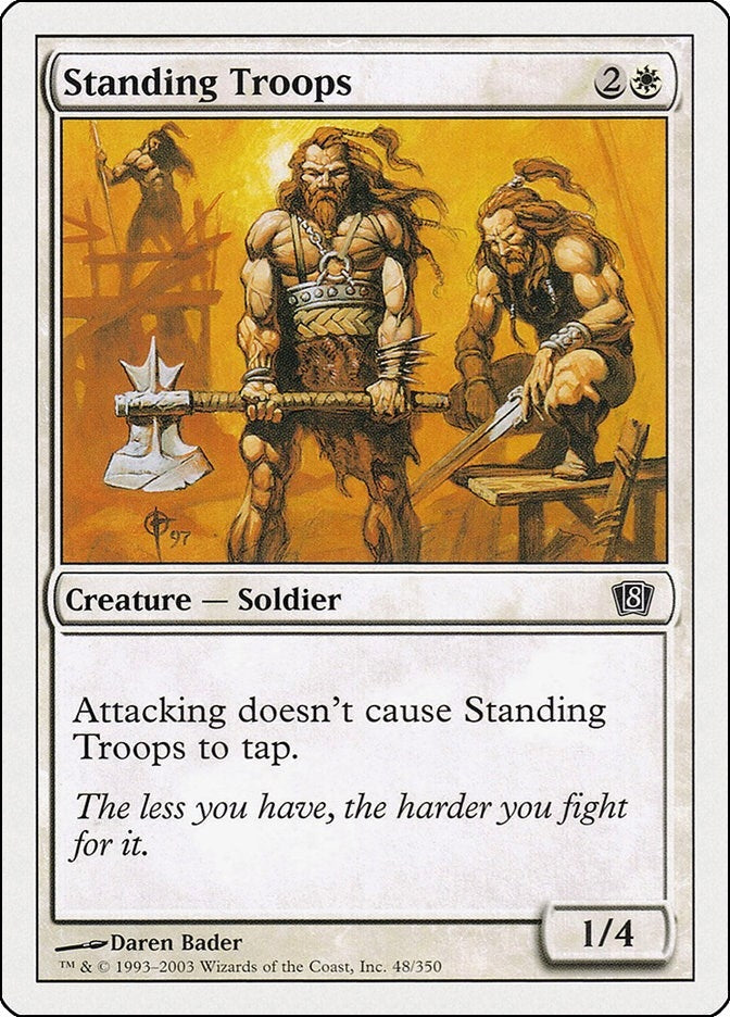 Standing Troops (48) [8ED]