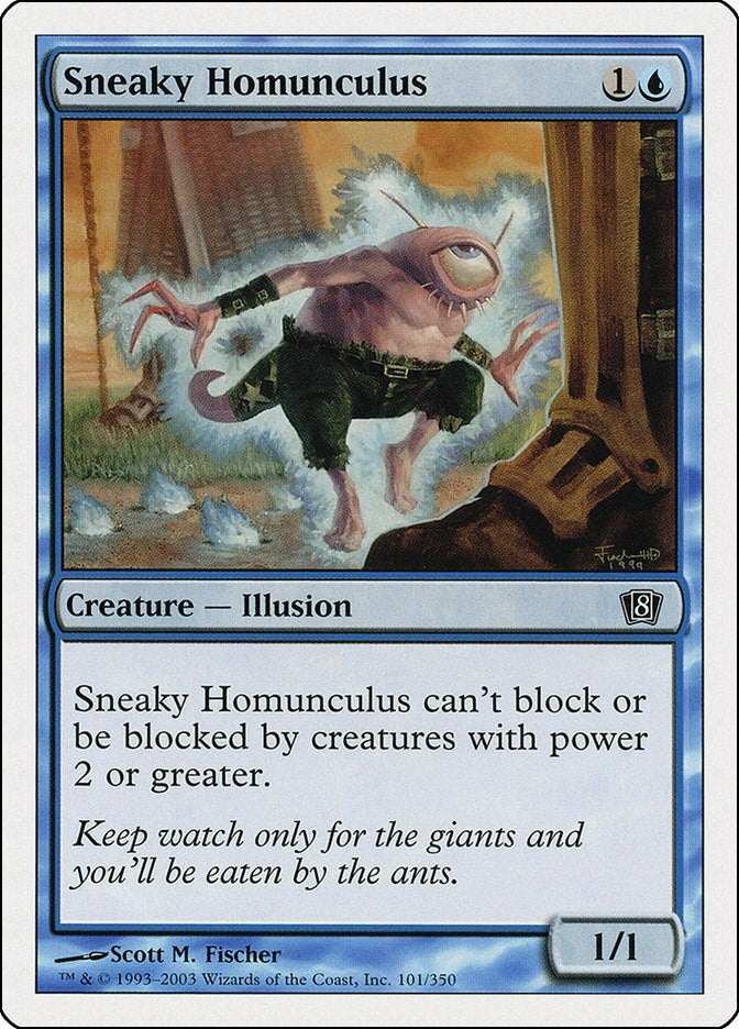 Sneaky Homunculus (101) [8ED]