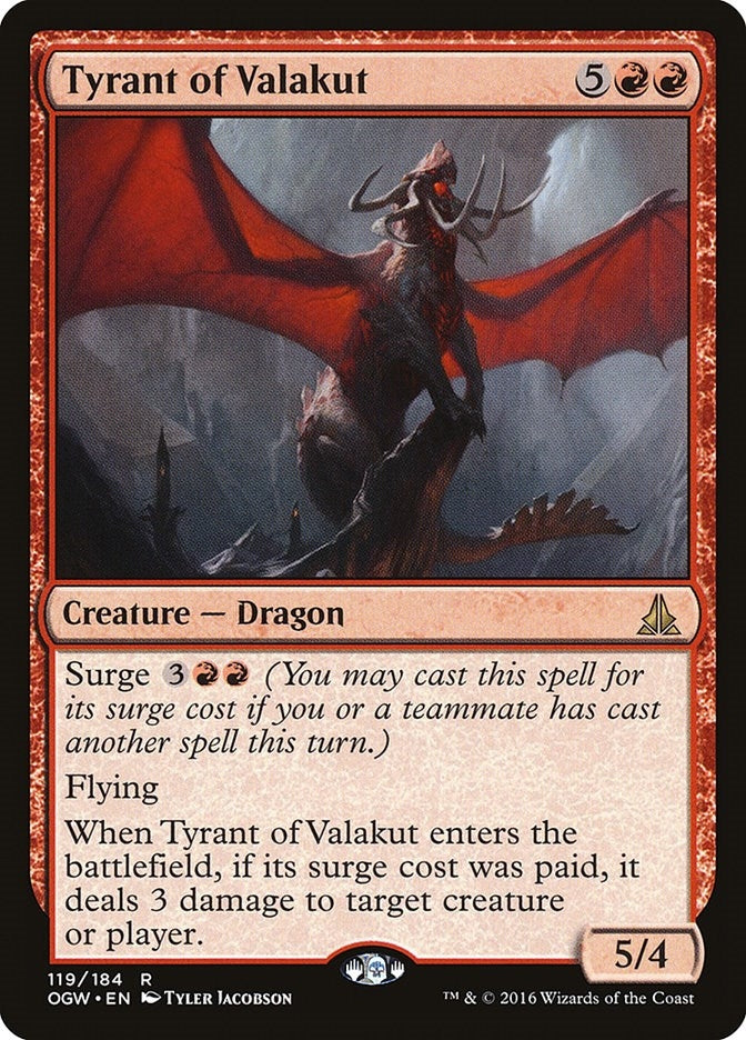 Tyrant of Valakut (119) [OGW]