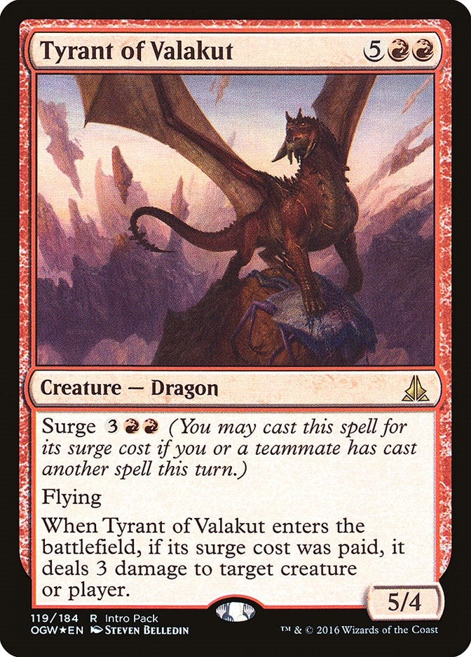 Tyrant of Valakut (119) [UMP]