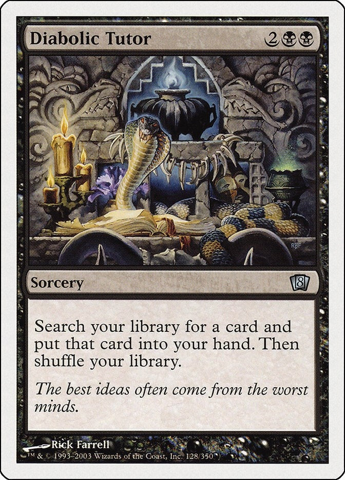 Diabolic Tutor (128) [8ED]