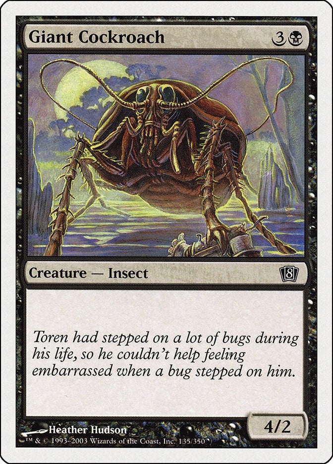 Giant Cockroach (135) [8ED]