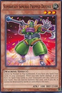 Superheavy Samurai Prepped Defense (BOSH-EN009) [BOSH]