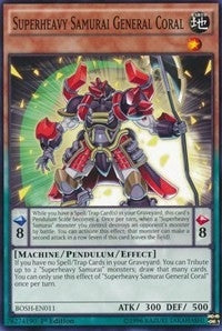 Superheavy Samurai General Coral (BOSH-EN011) [BOSH]
