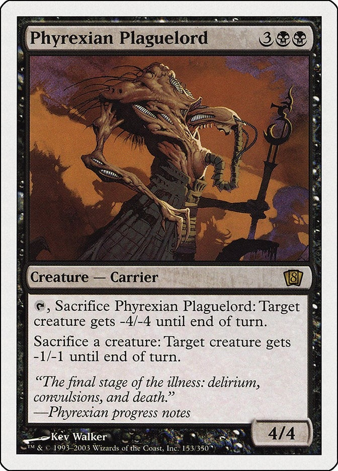 Phyrexian Plaguelord (153) [8ED]