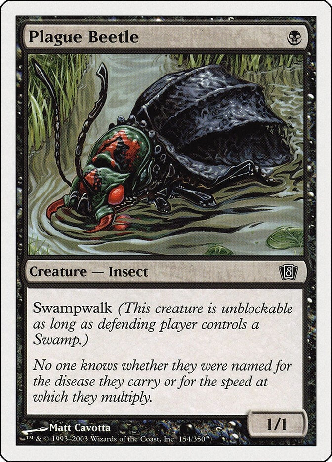 Plague Beetle (154) [8ED]