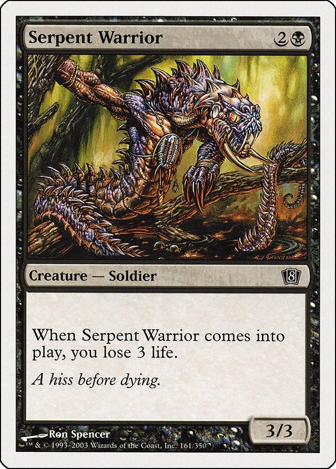 Serpent Warrior (161) [8ED]