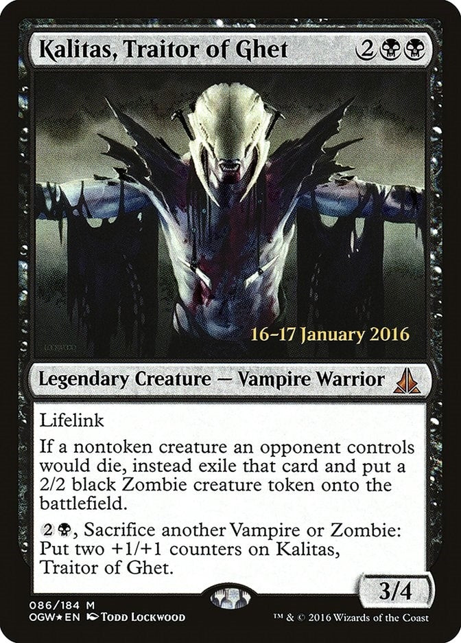 Kalitas Traitor of Ghet (86) [PRE]