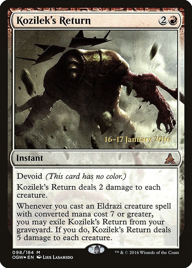 Kozileks Return (98) [PRE]