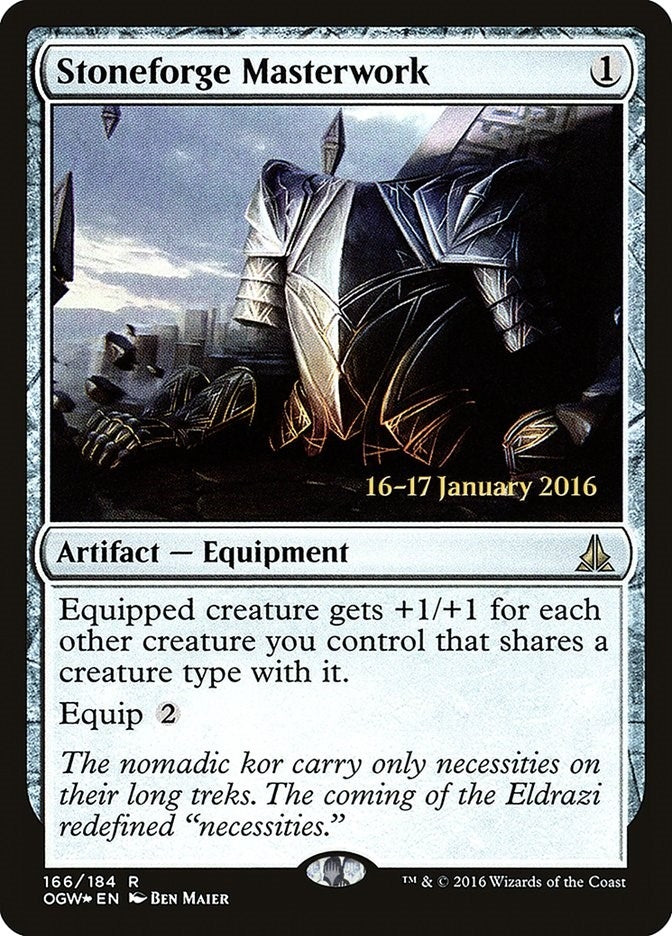 Stoneforge Masterwork (166) [PRE]