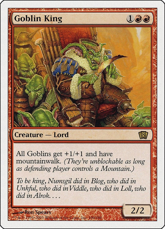 Goblin King (190) [8ED]