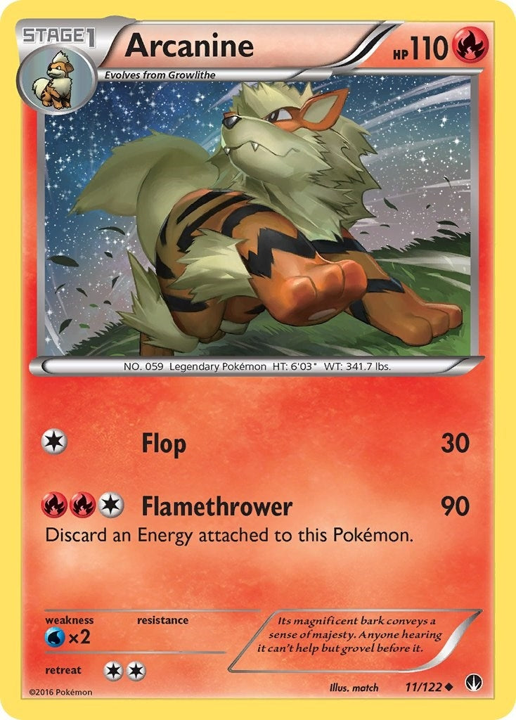 Arcanine (11/122) [BKP]