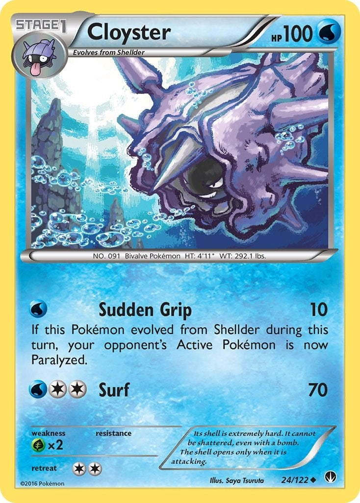 Cloyster (24/122) [BKP]
