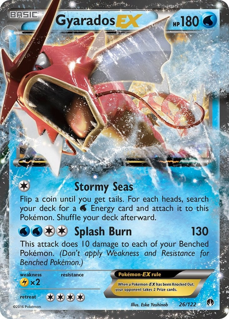 Gyarados EX (26/122) [BKP]
