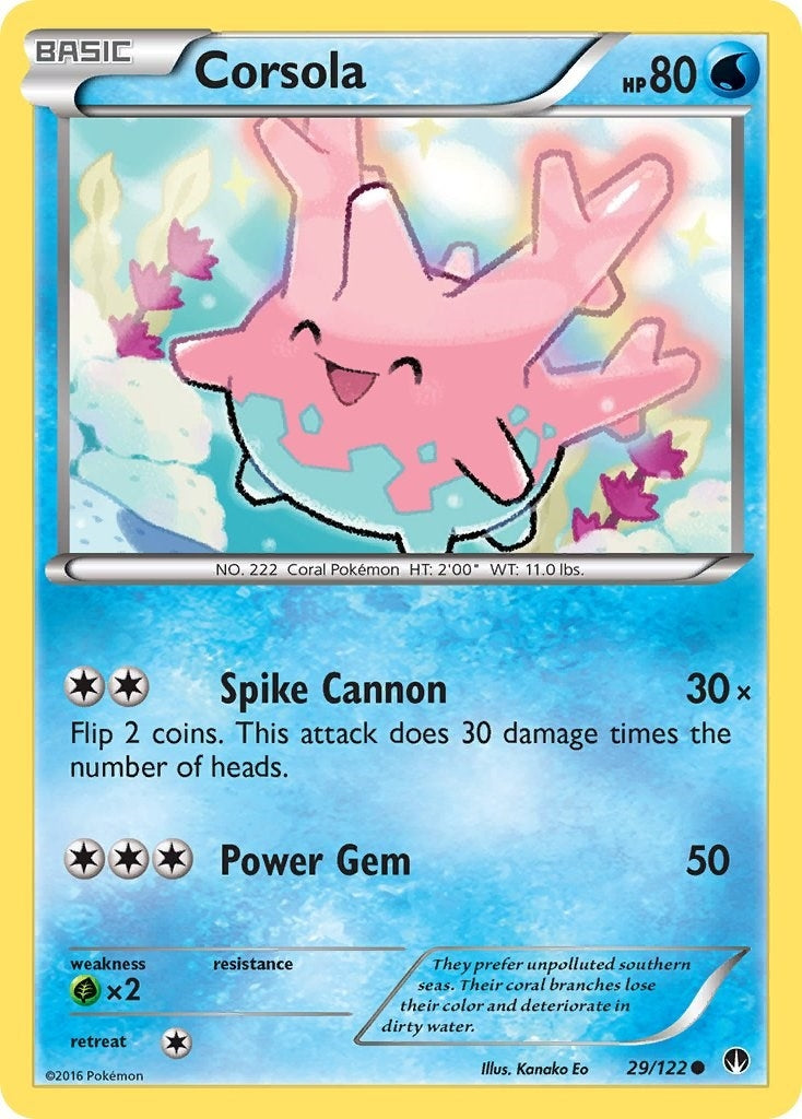 Corsola (29/122) [BKP]