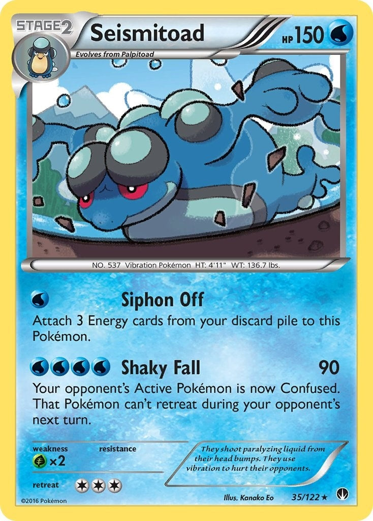 Seismitoad (35/122) [BKP]
