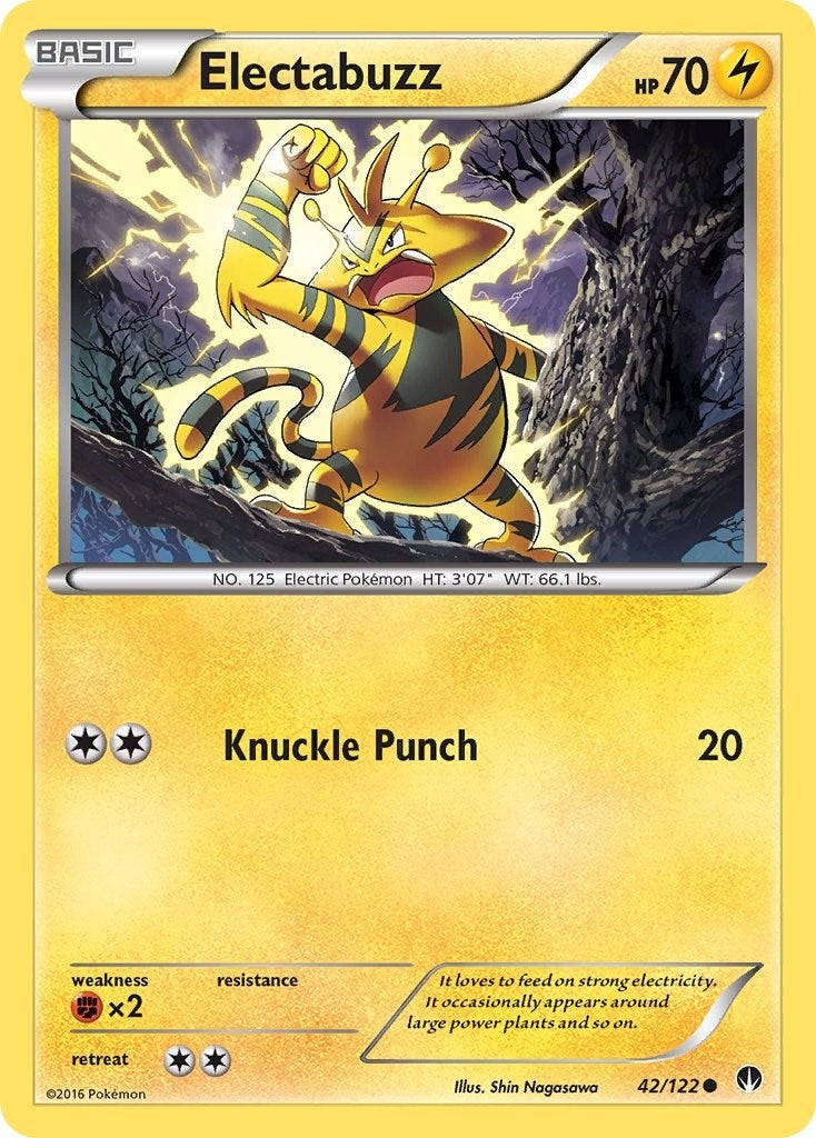 Electabuzz (42/122) [BKP]
