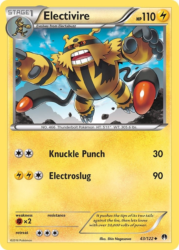 Electivire (43/122) [BKP]