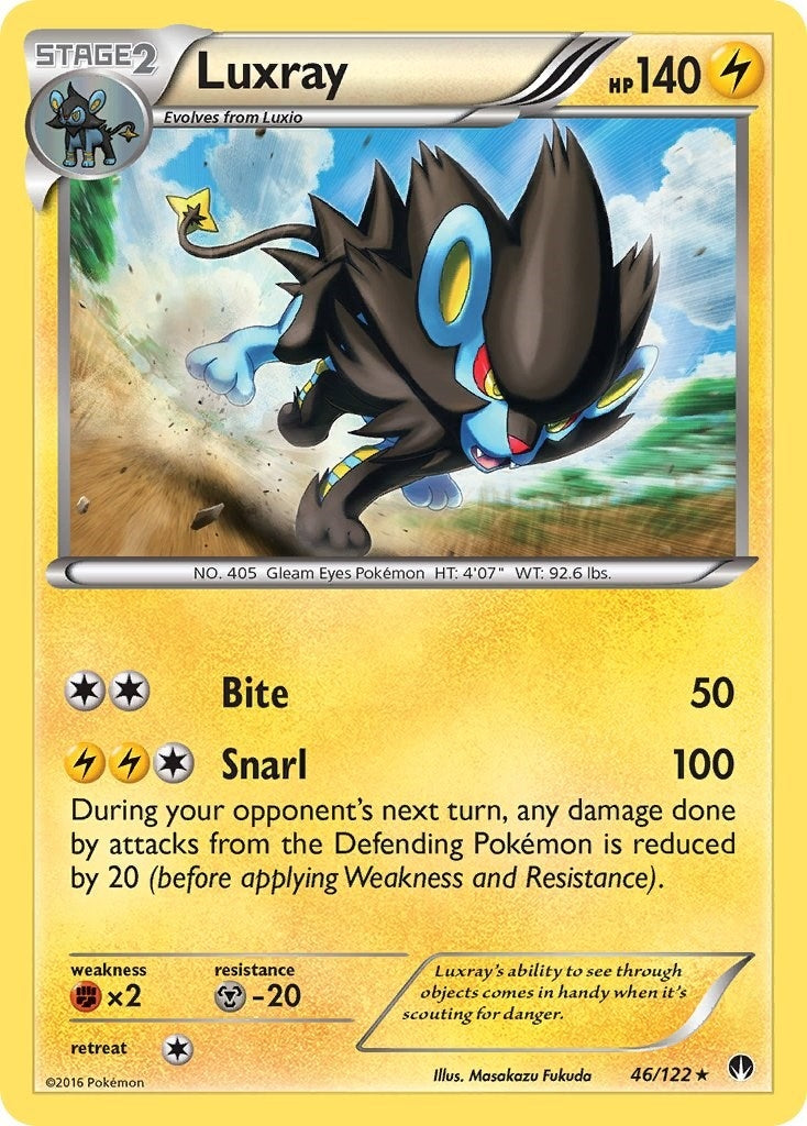Luxray (46/122) [BKP]