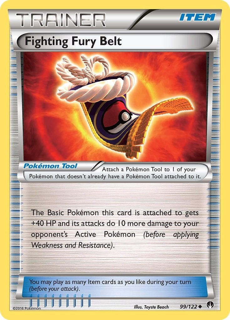 Fighting Fury Belt (99/122) (XY - BREAKpoint)