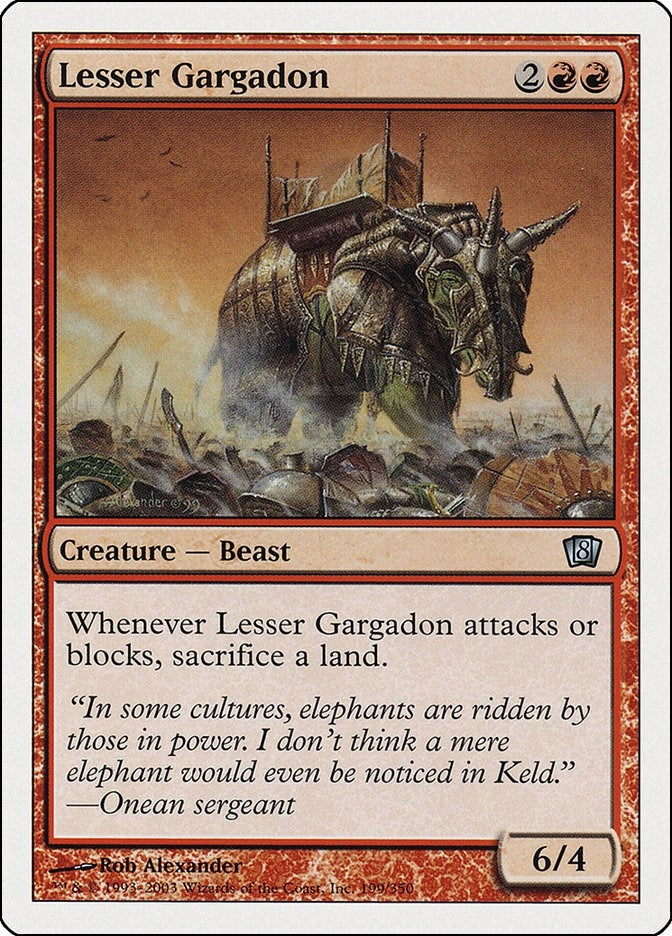 Lesser Gargadon (199) [8ED]