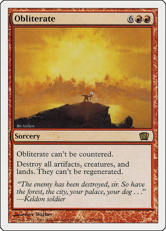 Obliterate (204) [8ED]