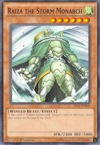 Raiza the Storm Monarch (SR01-EN009) [SR01]