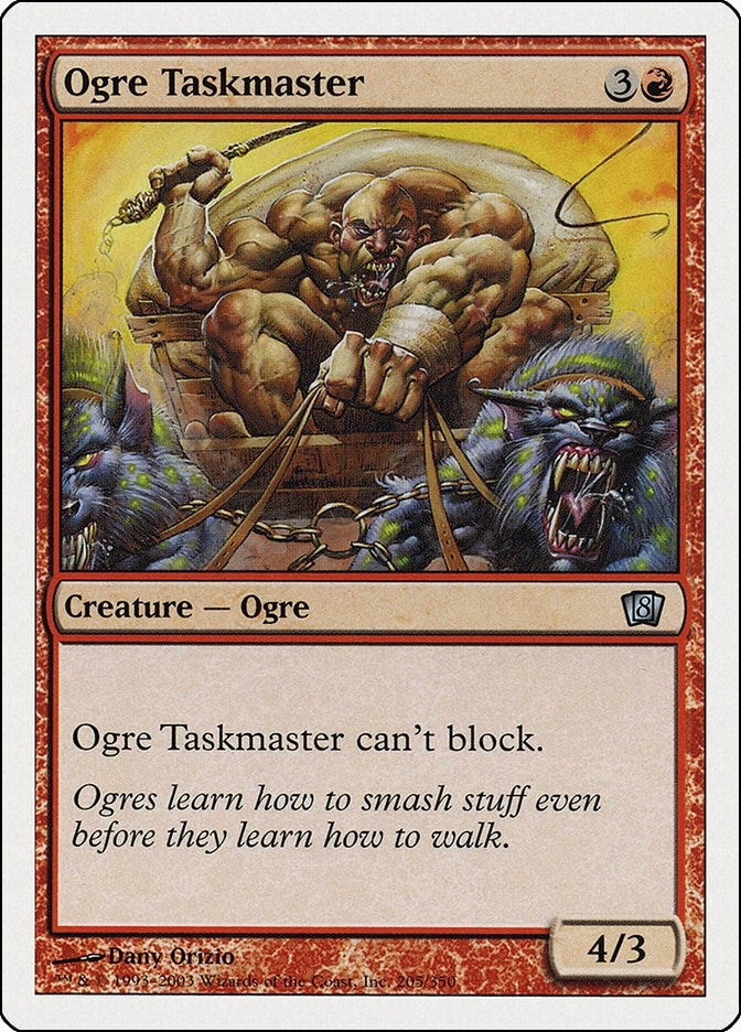 Ogre Taskmaster (205) [8ED]
