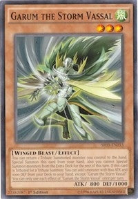 Garum the Storm Vassal (SR01-EN015) [SR01]